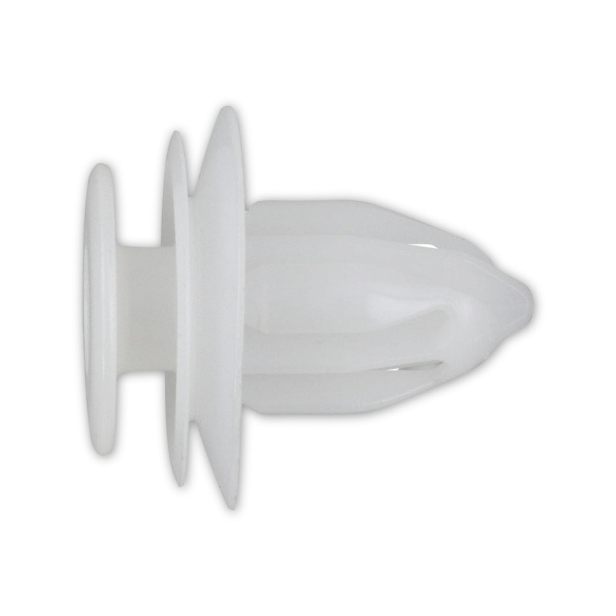 Kfz-Innenverkleidungsclip farblos, dk 18 mm, L 17,2 mm: Produktansicht