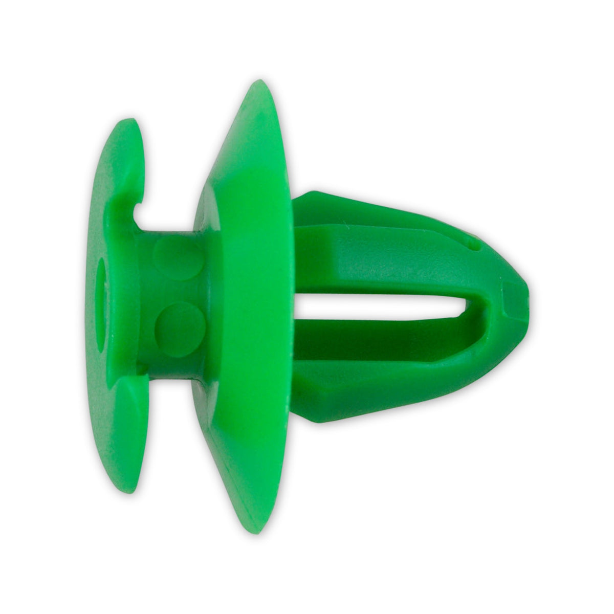 Kfz-Innenverkleidungsclip grün, dk 18 mm, L 17,4 mm: Produktansicht