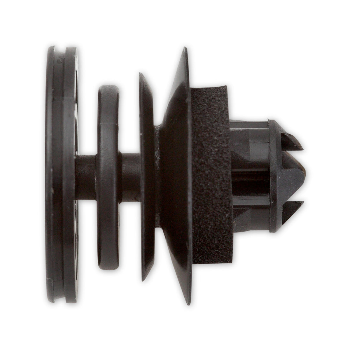 Kfz-Innenverkleidungsclip schwarz, dk 22 mm, L 9,6 mm: Produktansicht