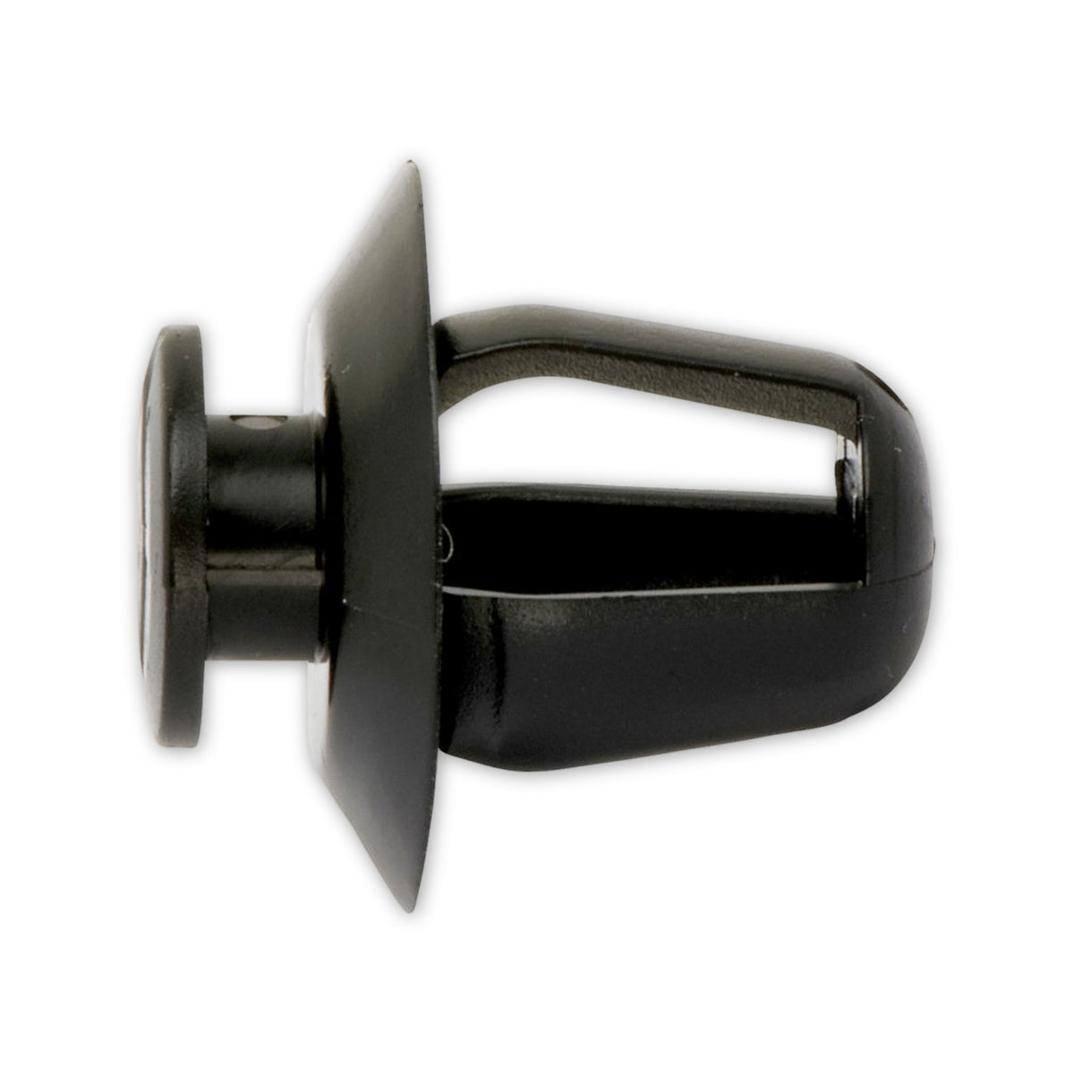 Kfz-Innenverkleidungsclip schwarz, dk 18 mm, L 13 mm: Produktansicht