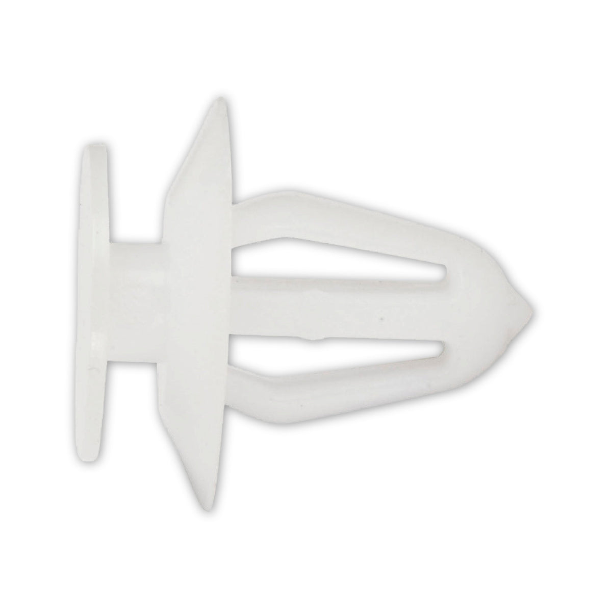 Kfz-Innenverkleidungsclip weiß, dk 17 mm, L 15 mm: Produktansicht