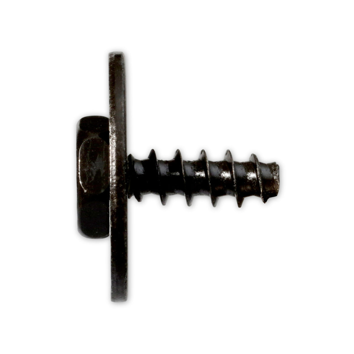 Kfz-Kombischraube schwarz verzinkt, Scheibe 22 mm, 5 × 15 mm: Produktansicht
