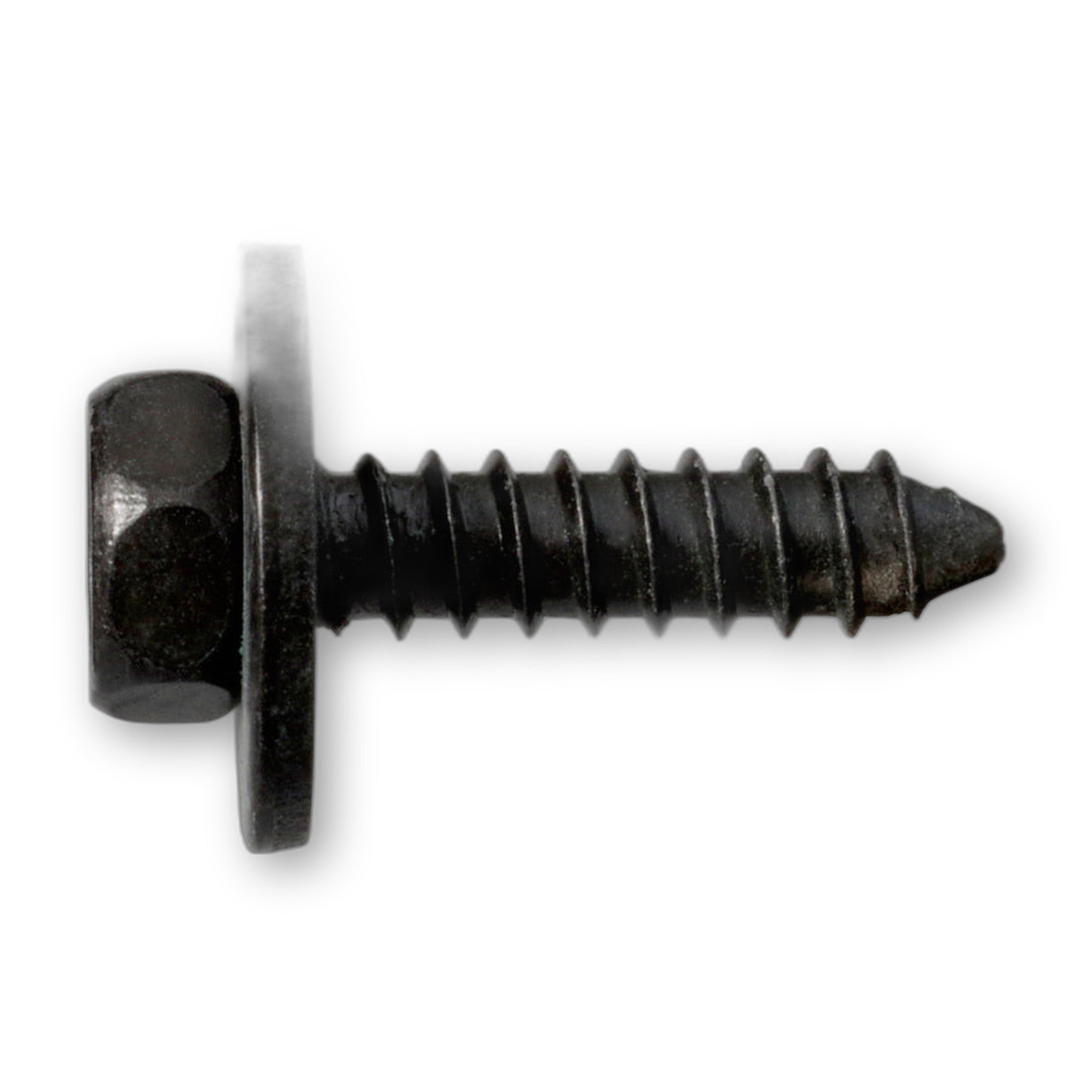 Kfz-Kombischraube, Stahl schwarz verzinkt, 4,8 × 19 mm: Produktansicht