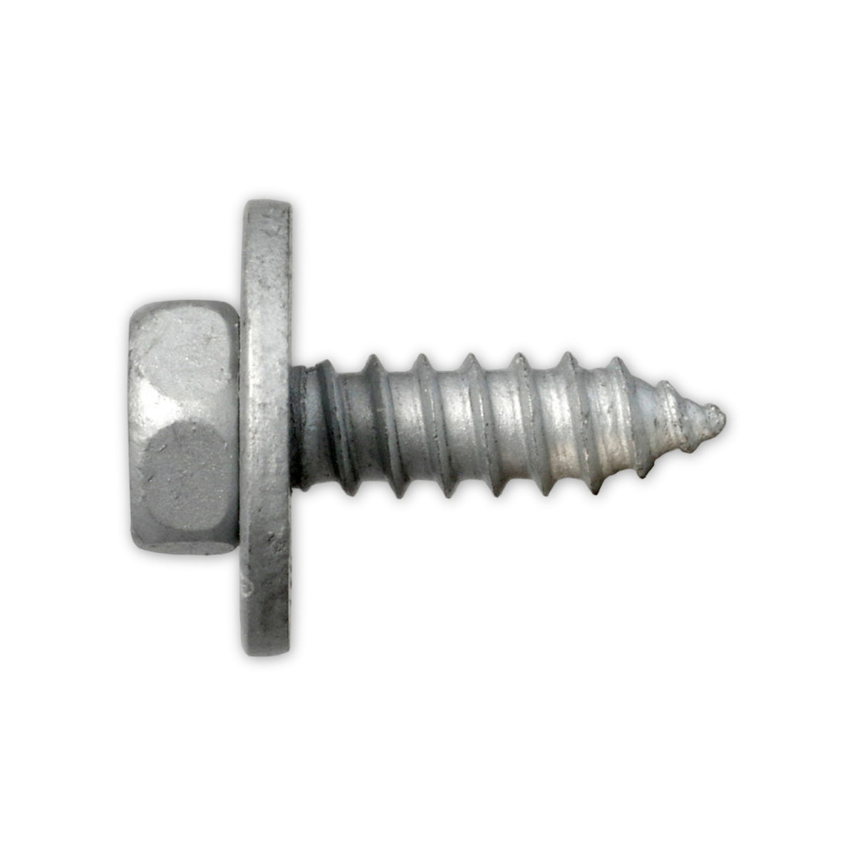 Kfz-Kombischraube 4,8 × 16, Scheibe 15 mm, Zink-Lamelle silber: Produktansicht