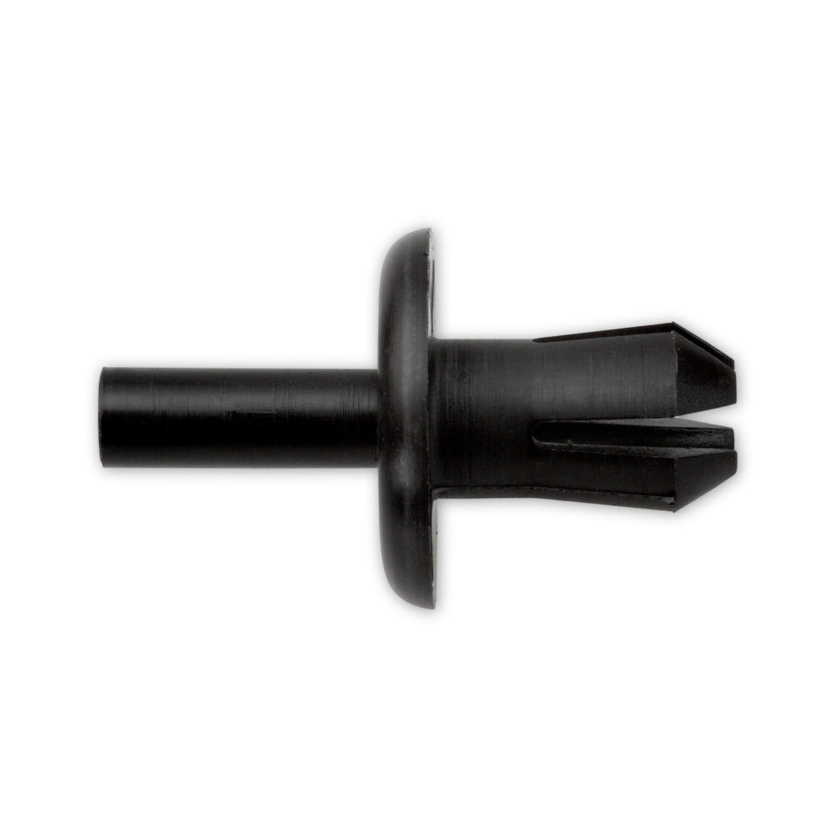 Kfz-Kunststoffspreizniet schwarz, dk 19 mm, L 15 mm: Produktansicht