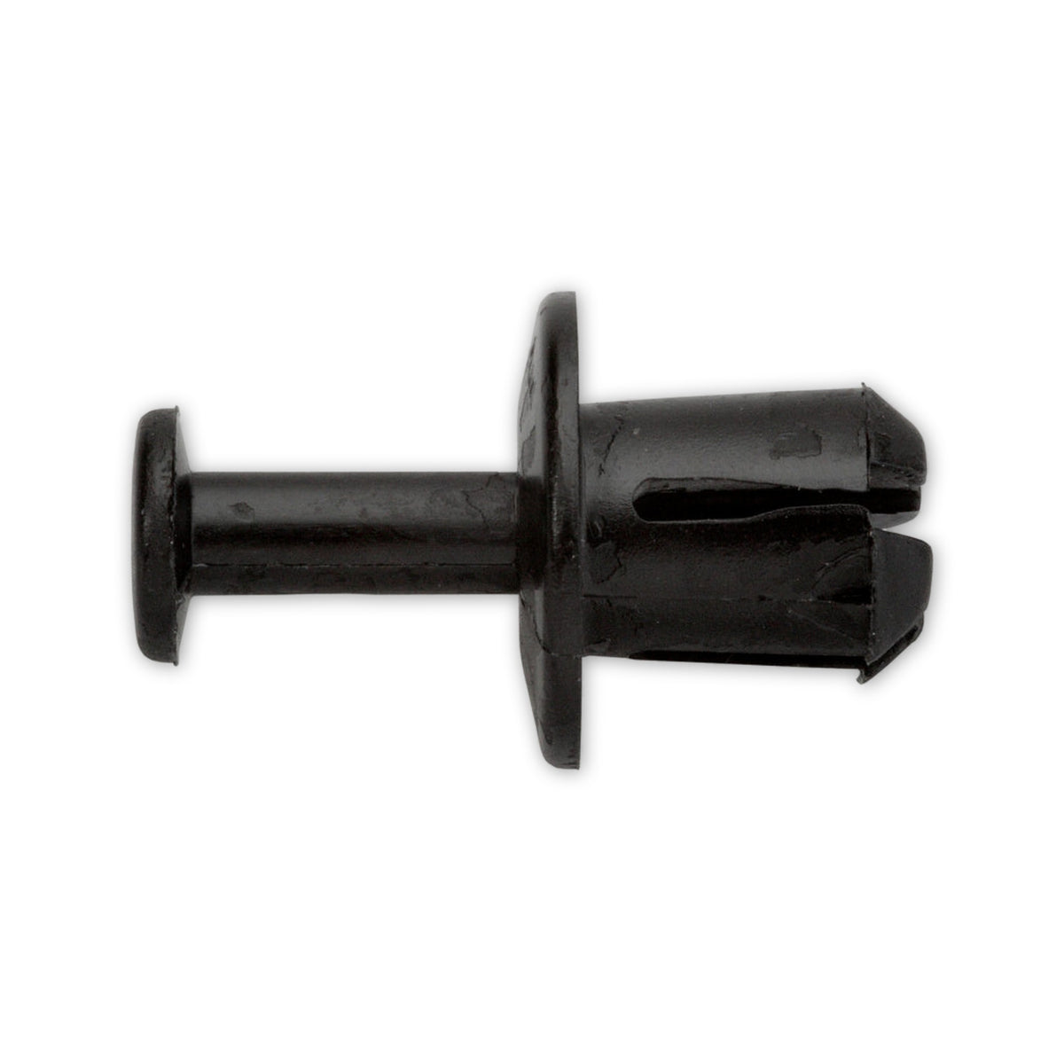 Kfz-Kunststoffspreizniet schwarz, dk 15 mm, L 11 mm: Produktansicht