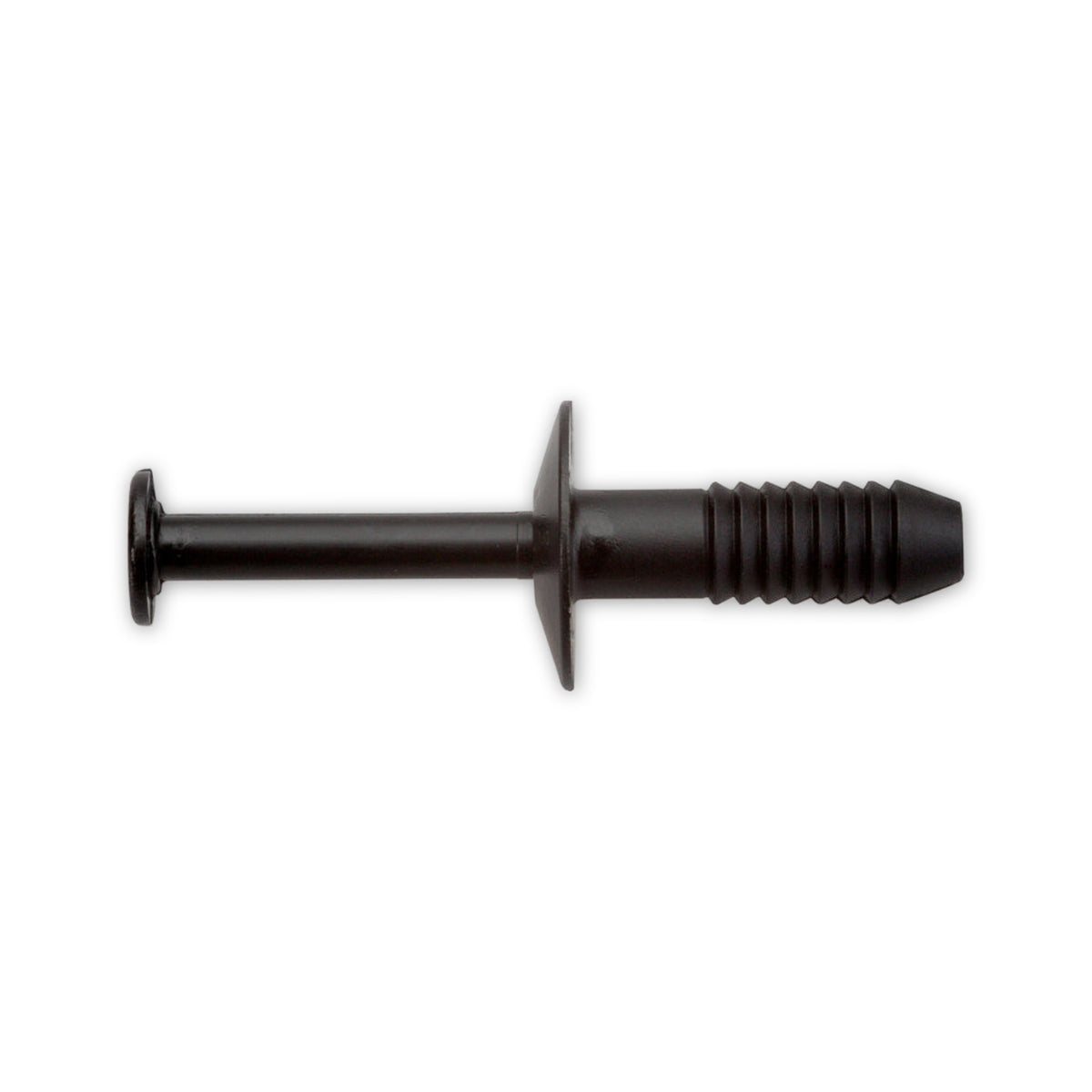 Kfz-Kunststoffspreizniet schwarz, dk 15 mm, L 15 mm, Bohrung 6 mm: Produktansicht