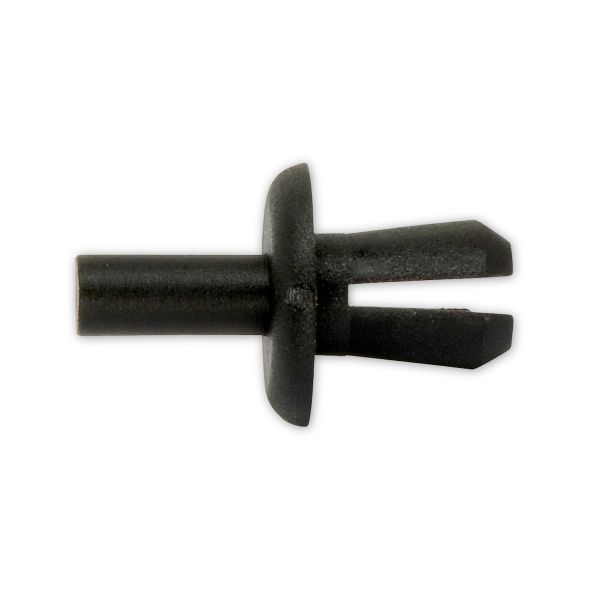 Kfz-Kunststoffspreizniet schwarz, dk 20 mm, Hülse 10 mm: Produktansicht