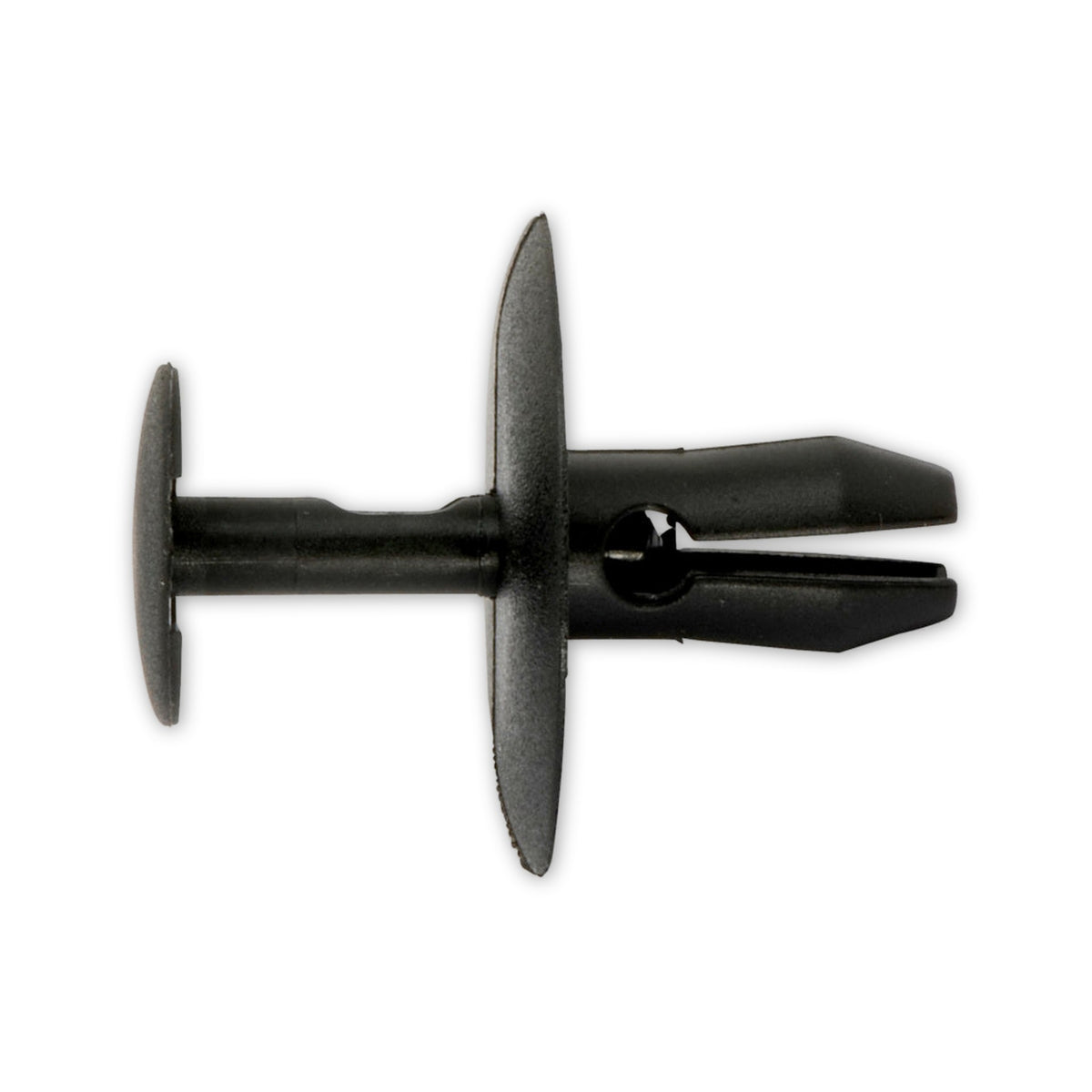 Kfz-Kunststoffspreizniet schwarz, dk 22 mm, L 13,5 mm: Produktansicht