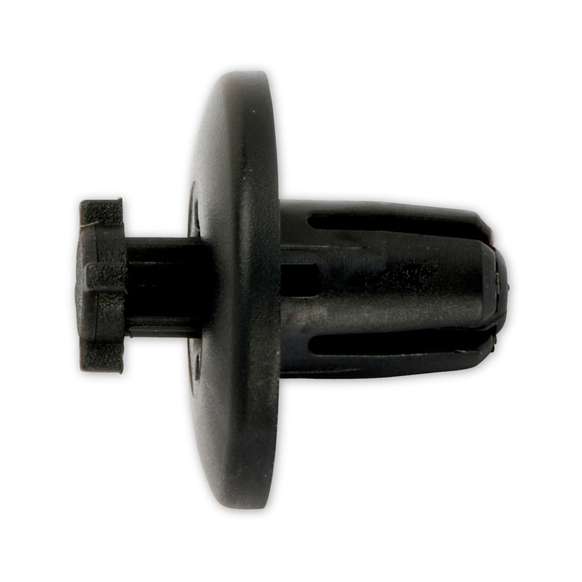 Kfz-Kunststoffspreizniet schwarz, dk 20 mm, Hülse 11 mm: Produktansicht