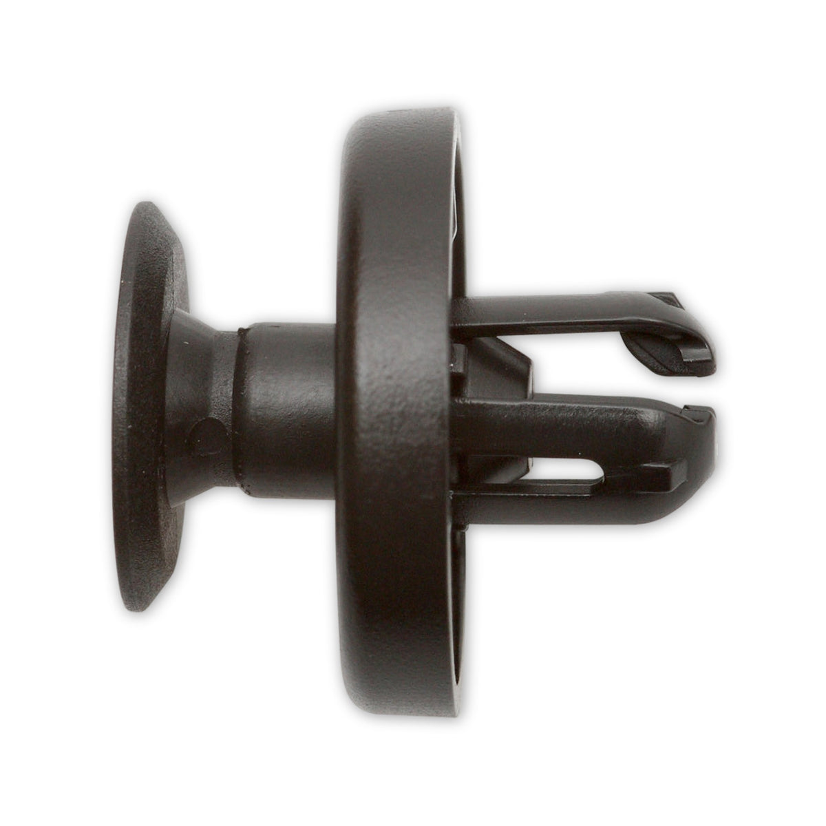 Kfz-Kunststoffspreizniet schwarz, dk 18 mm, Hülse 17 mm: Produktansicht