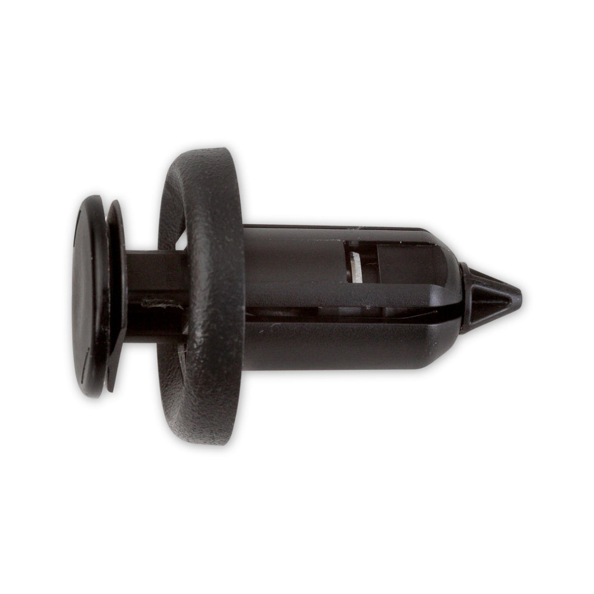 Kfz-Kunststoffspreizniet schwarz, dk 20 mm, Hülse 20,6 mm: Produktansicht