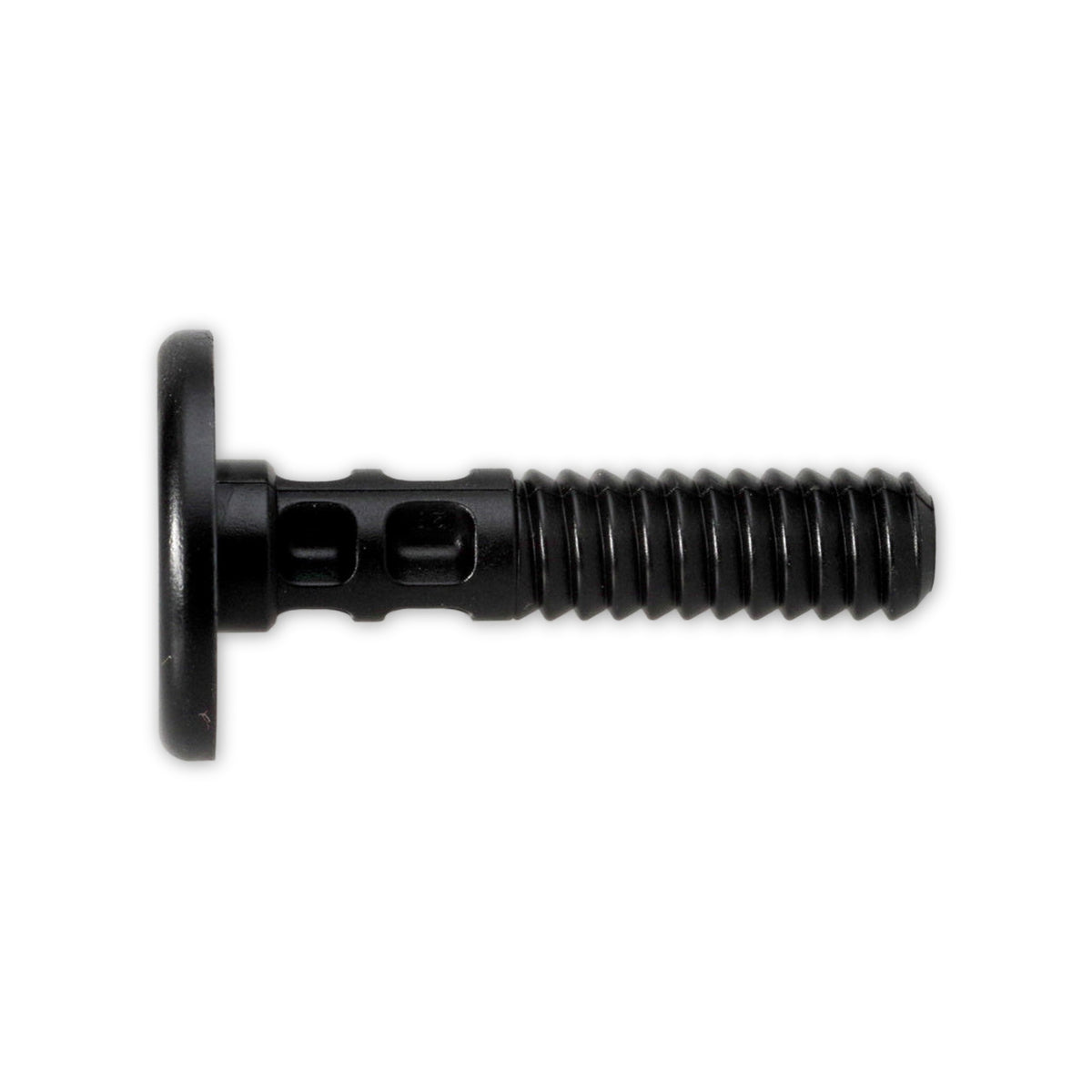 Kfz-Nietstift schwarz, Polyoxymethylen, dk 20 mm, L 33,5 mm: Produktansicht