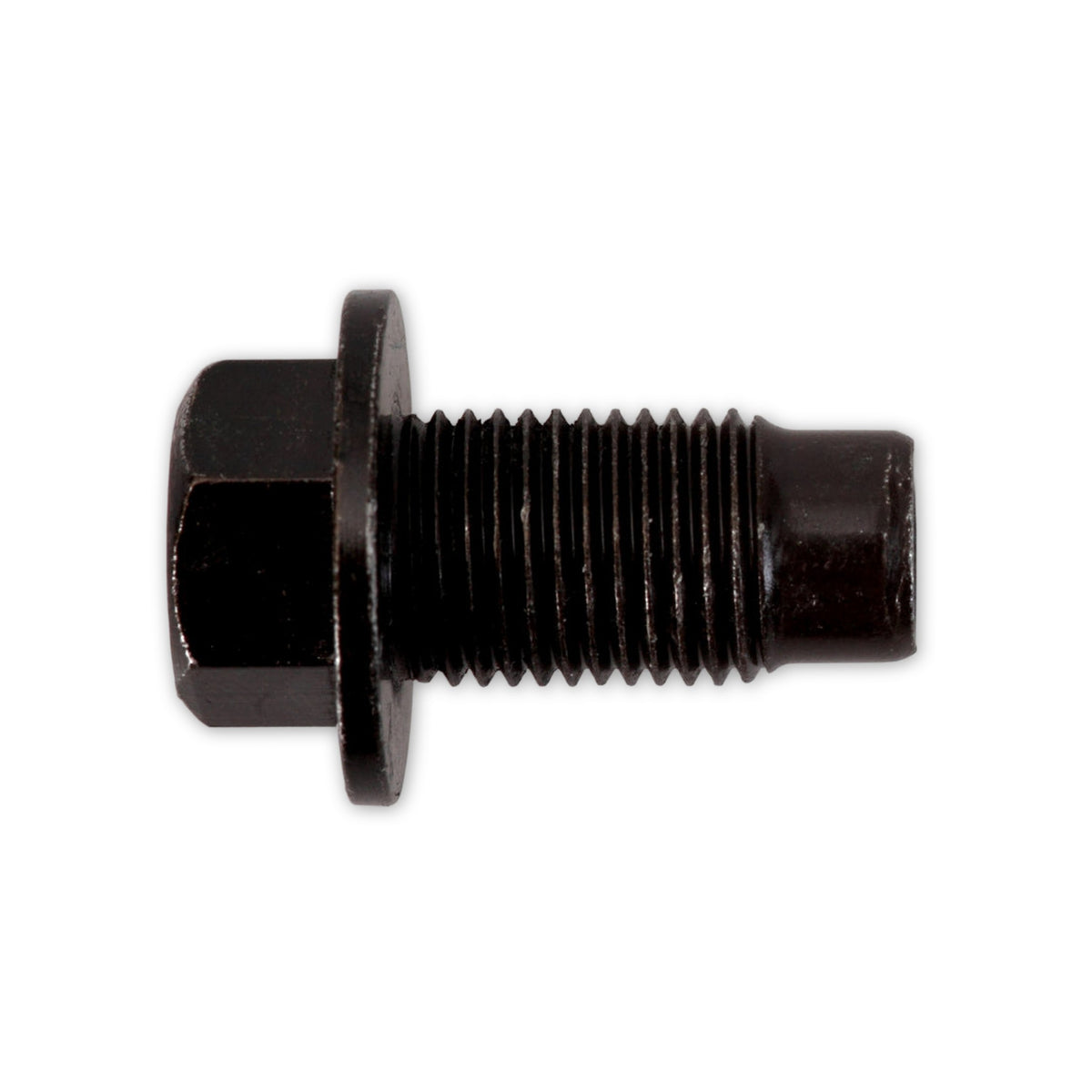 Kfz-Ölablassschraube M12 × 1,25 × 22 ohne Dichtring, schwarz verzinkt: Produktansicht