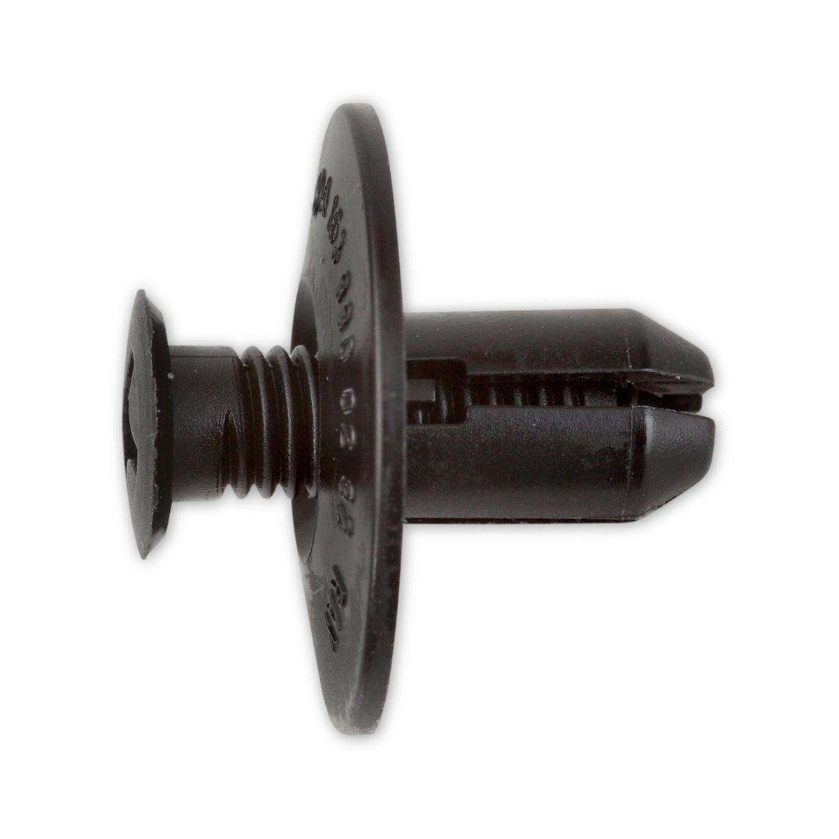Kfz-Schraubniet schwarz, dk 25 mm, Hülse 13,5 mm: Produktansicht