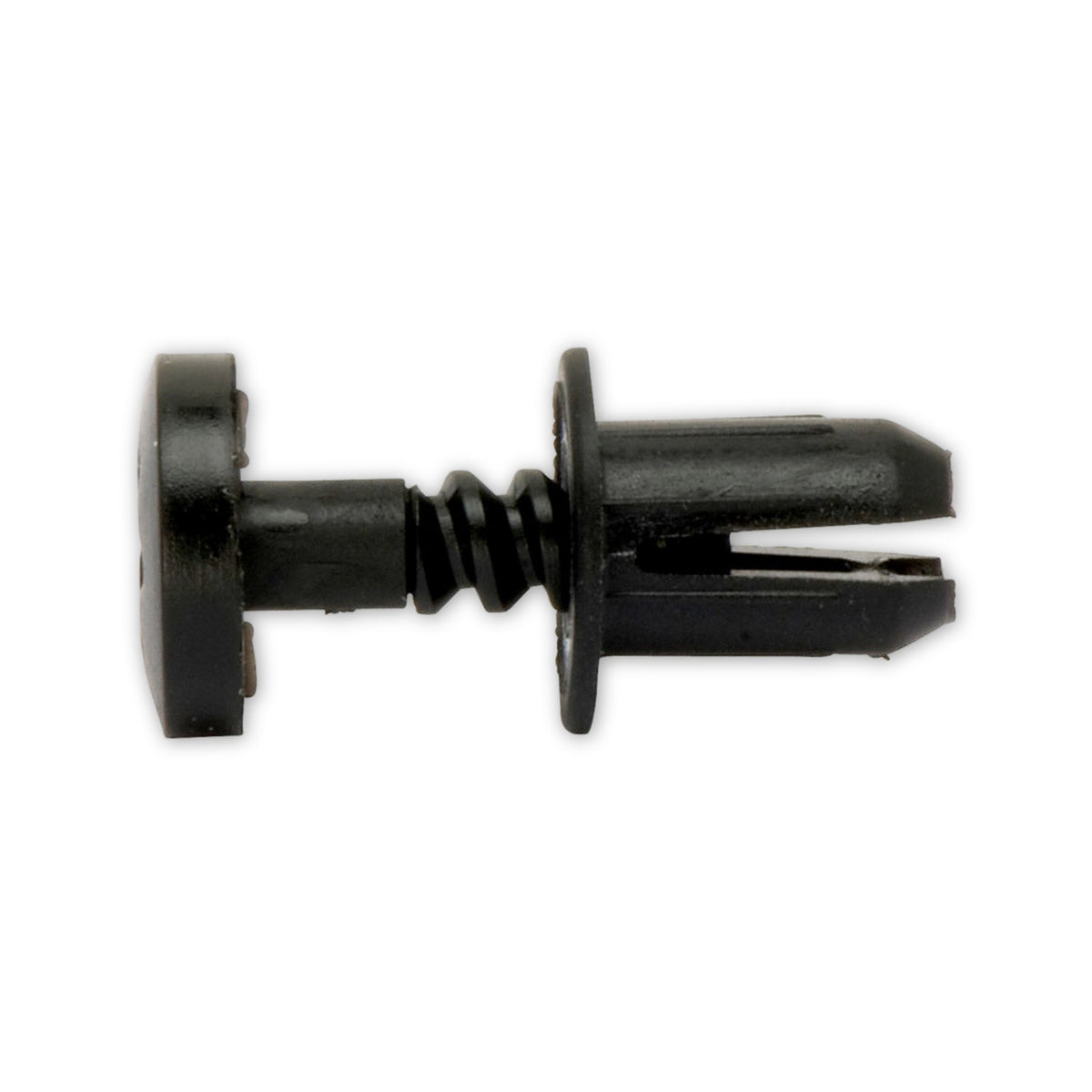 Kfz-Schraubniet schwarz, Kunststoff, dk 10 mm, L 9,5 mm: Produktansicht