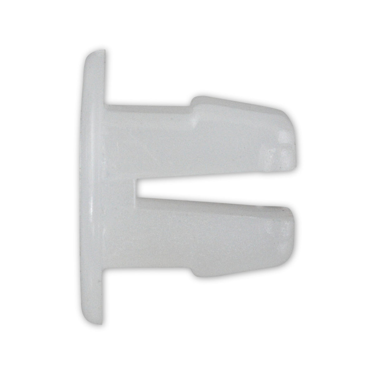 Kfz-Spreizmutter farblos, dk 12 mm, L 8 mm: Produktansicht