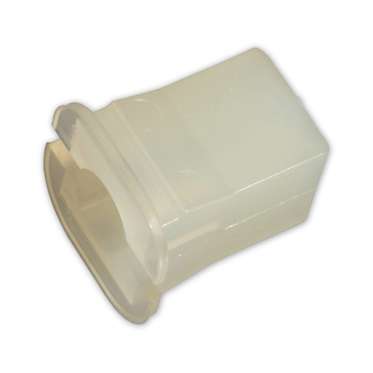 Kfz-Spreizmutter farblos, Kunststoff, dk 11 mm, L 12 mm: Produktansicht