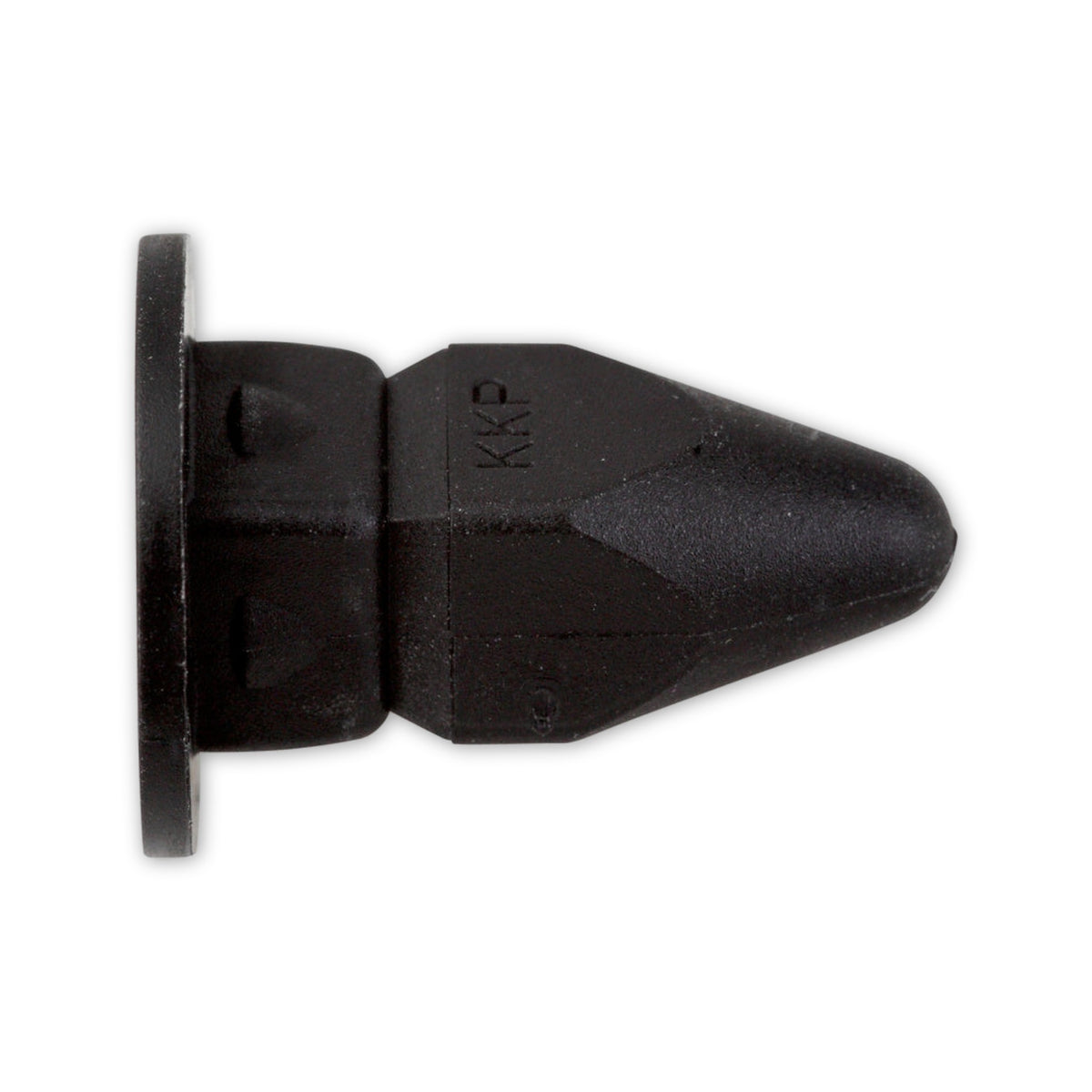Kfz-Spreizmutter schwarz, L 21 mm, Breite 8 mm: Produktansicht