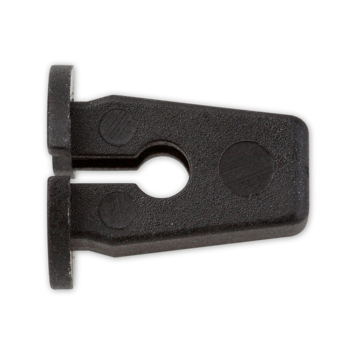 Kfz-Spreizmutter schwarz, dk 12 mm, L 14 mm: Produktansicht