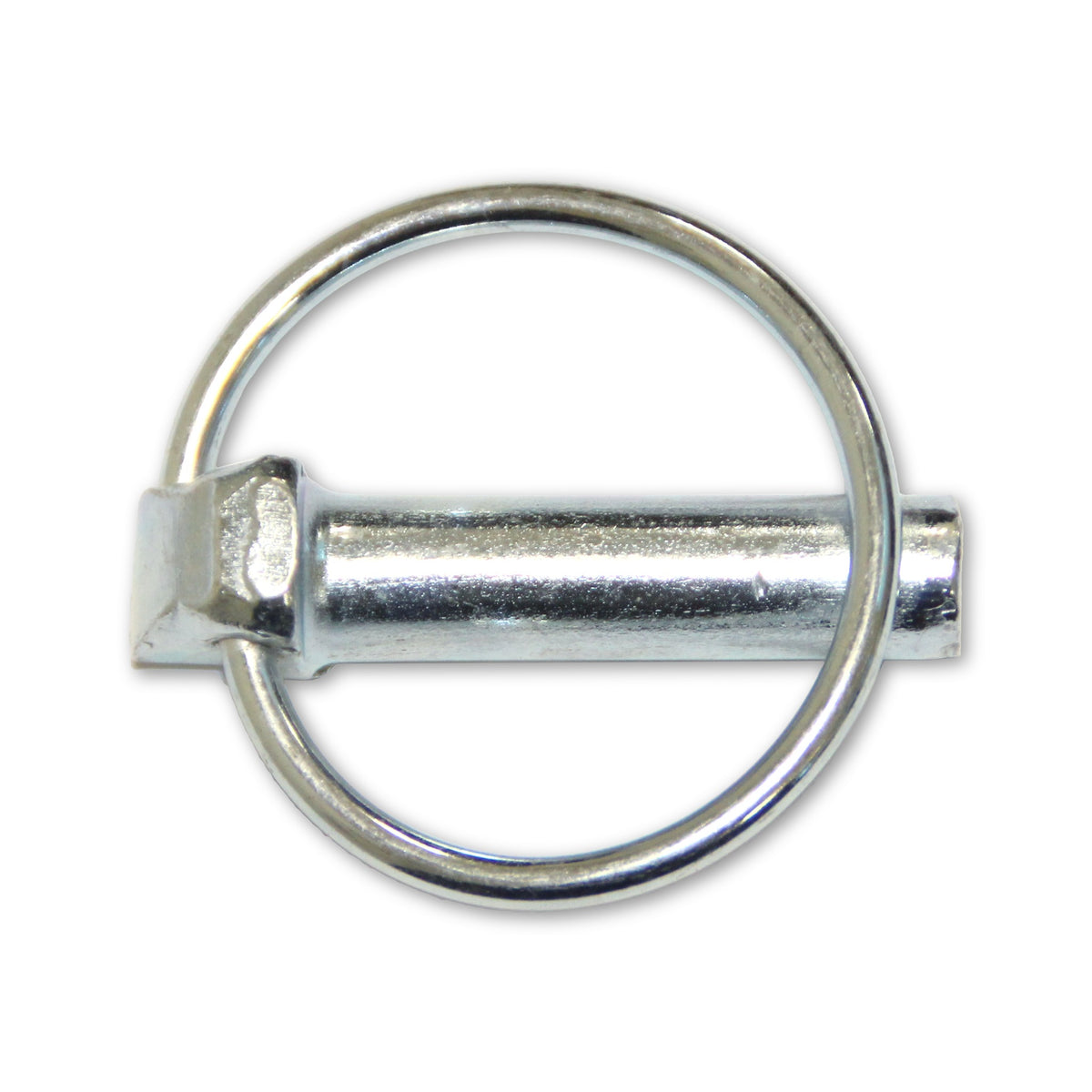 Klappstecker mit Federring, Stahl verzinkt: Produktansicht