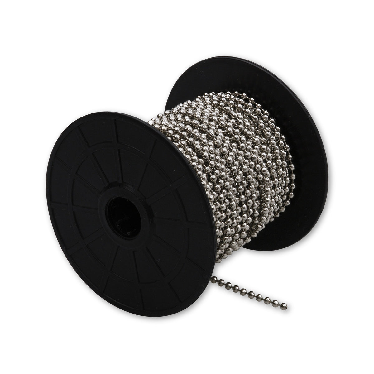 Kugelkette, Messing verchromt, DIN 5280, 3,6 mm, Meterware: Produktansicht
