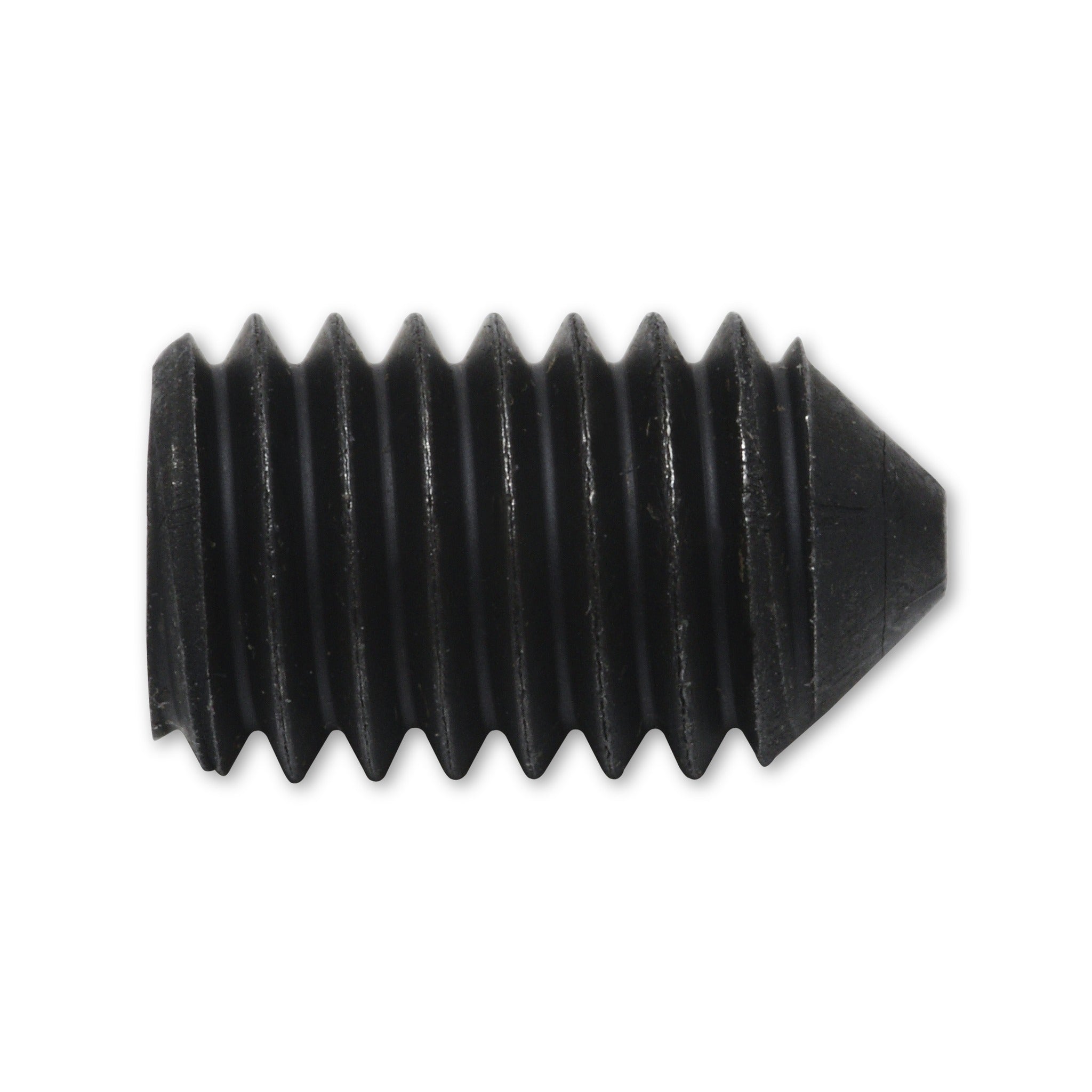 Madenschraube mit Spitze IS, Stahl blank, DIN 914, 10 mm: Produktansicht