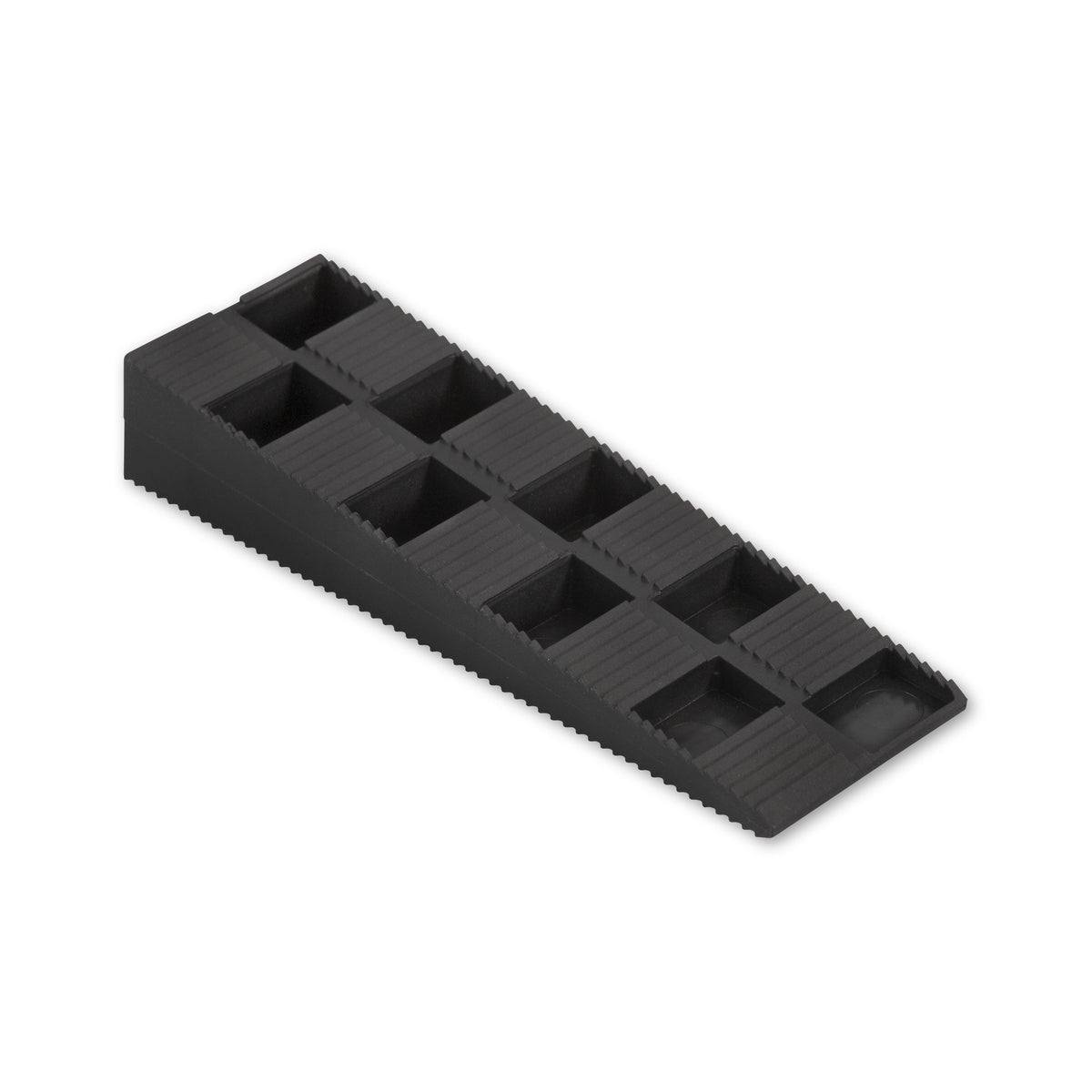 Montagekeil schwarz, Polypropylen, 135 × 43 × 24 mm: Produktansicht