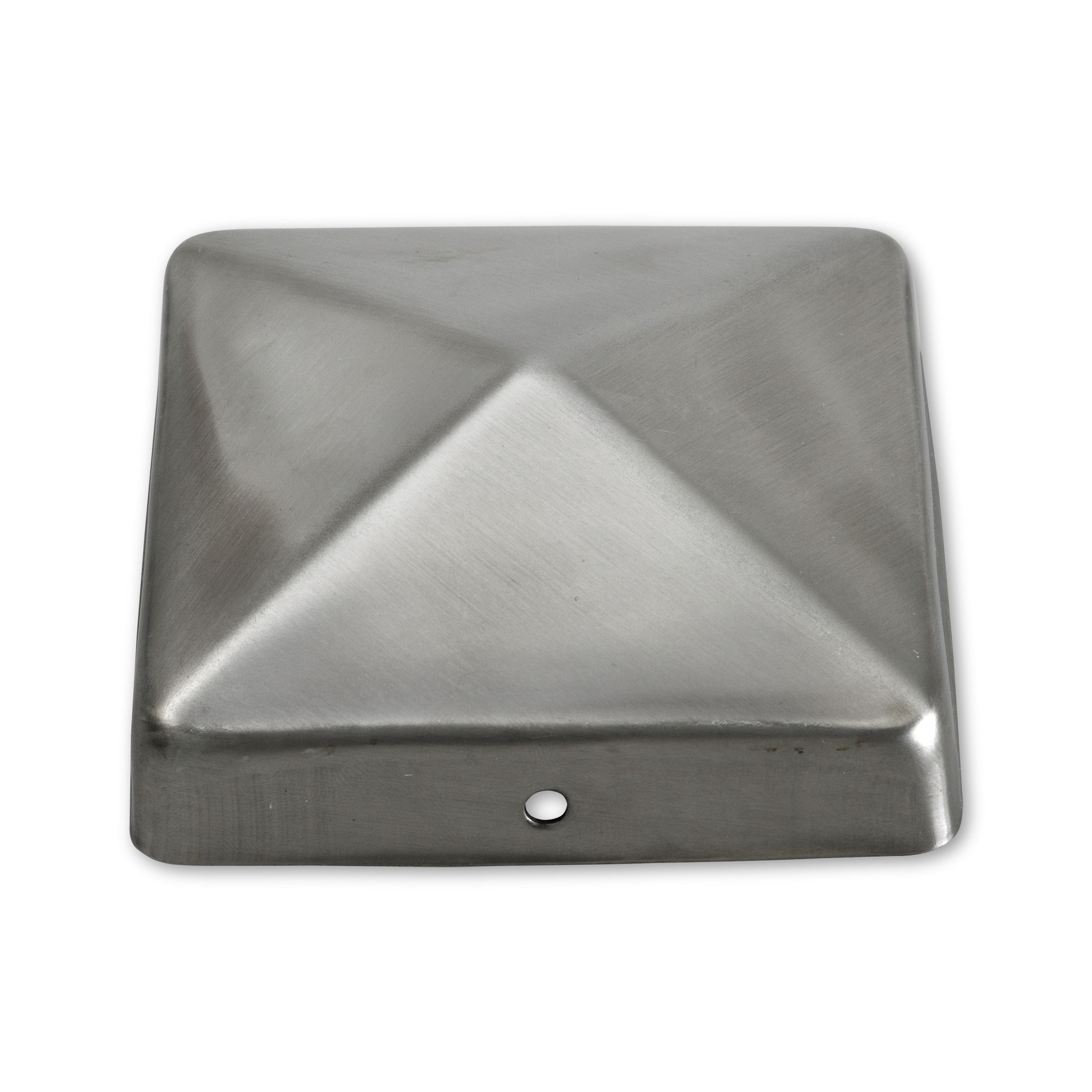 Pfostenkappe Pyramide, Edelstahl A2, für Pfosten 90 × 90 mm: Produktansicht