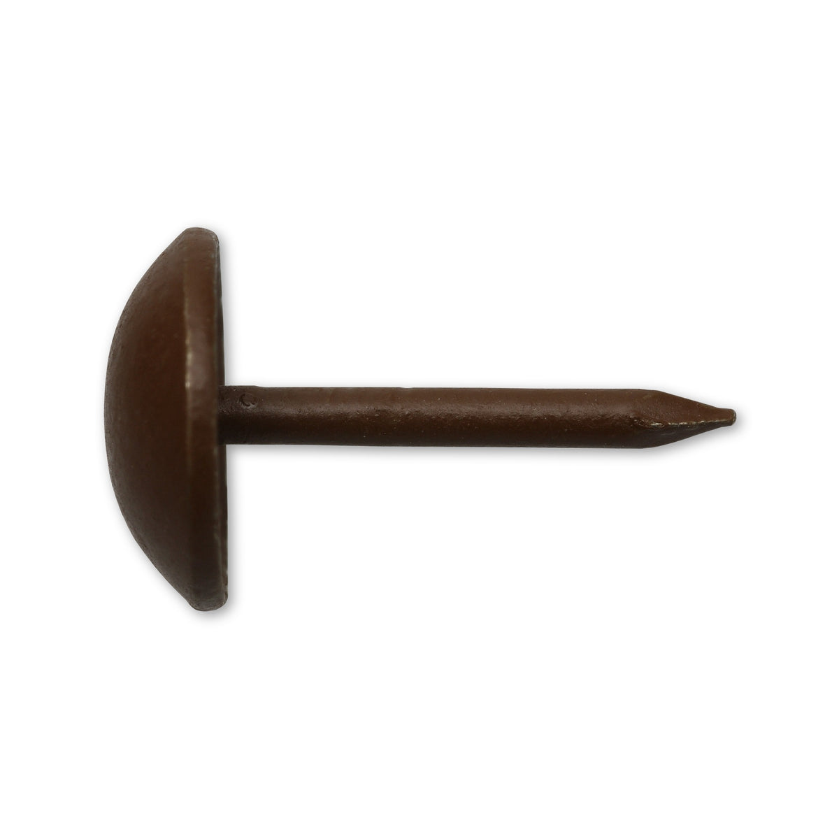 Polsternagel Halbrundkopf, Stahl braun, 9 × 13 mm: Produktansicht