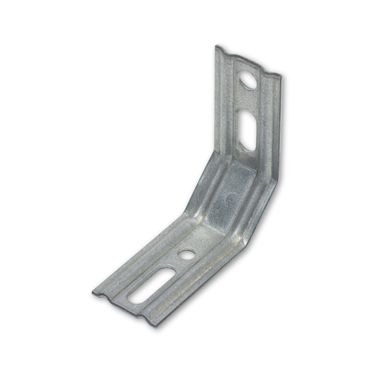 Rahmenwinkel mit Wulst 45 Grad, Stahl verzinkt, 70 × 30 × 2 mm: Produktansicht