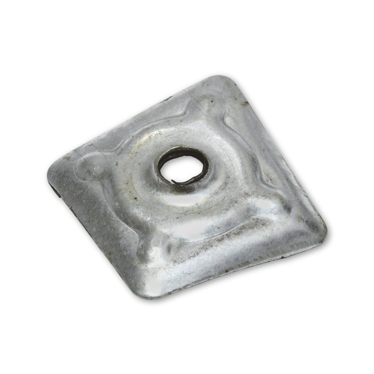 Scheibe für Vierkantholzschrauben M8, Stahl verzinkt, 38 × 38 mm: Produktansicht