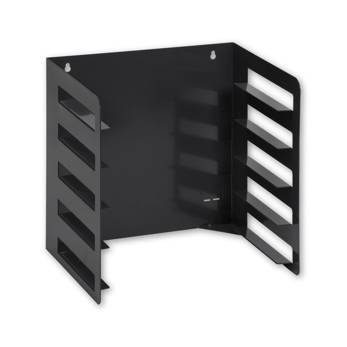 Sortimentehalter 5-fach schiefergrau, Stahlblech, 33 × 31,5 × 23 cm: Produktansicht