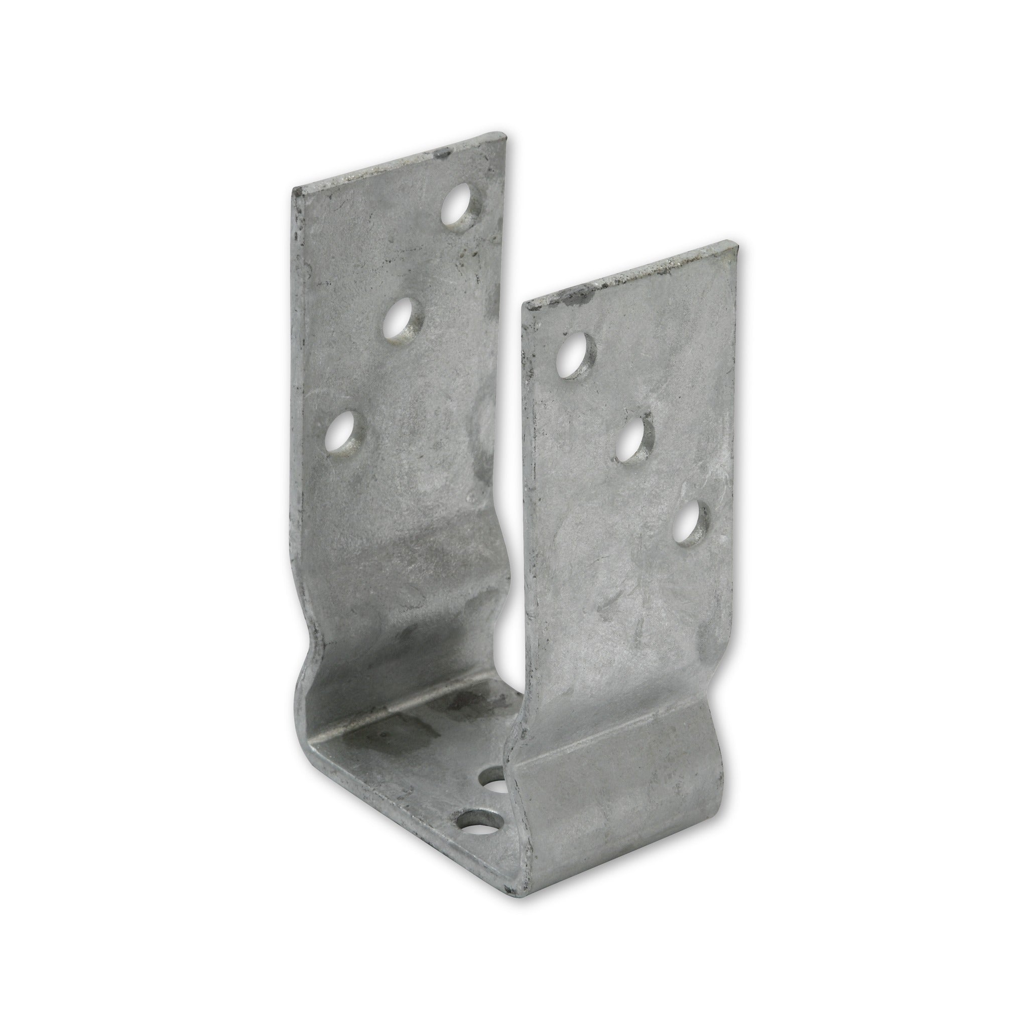 Stützenschuh aufschraubbar mit Wulst, feuerverzinkt, 60 × 150 × 5 mm: Produktansicht