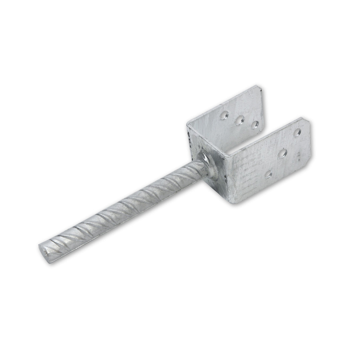Stützenschuh U-Form mit Dolle, feuerverzinkt, 60 × 100 × 4 mm: Produktansicht