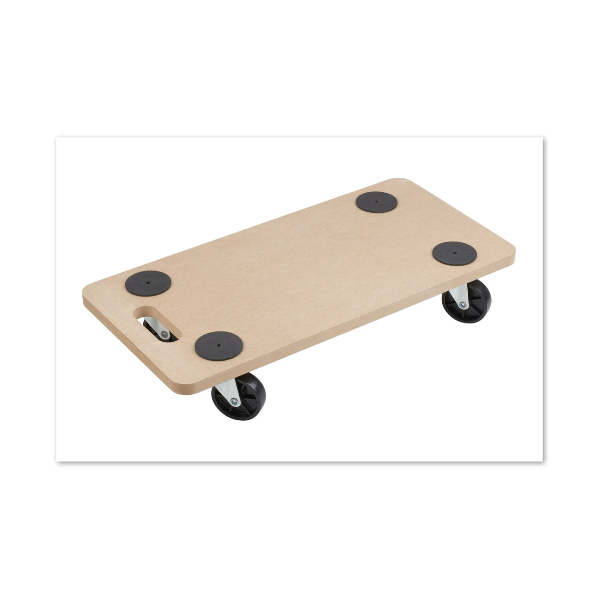 Transportroller eckig mit Polypropylenrollen, MDF, bis 200 kg: Produktansicht
