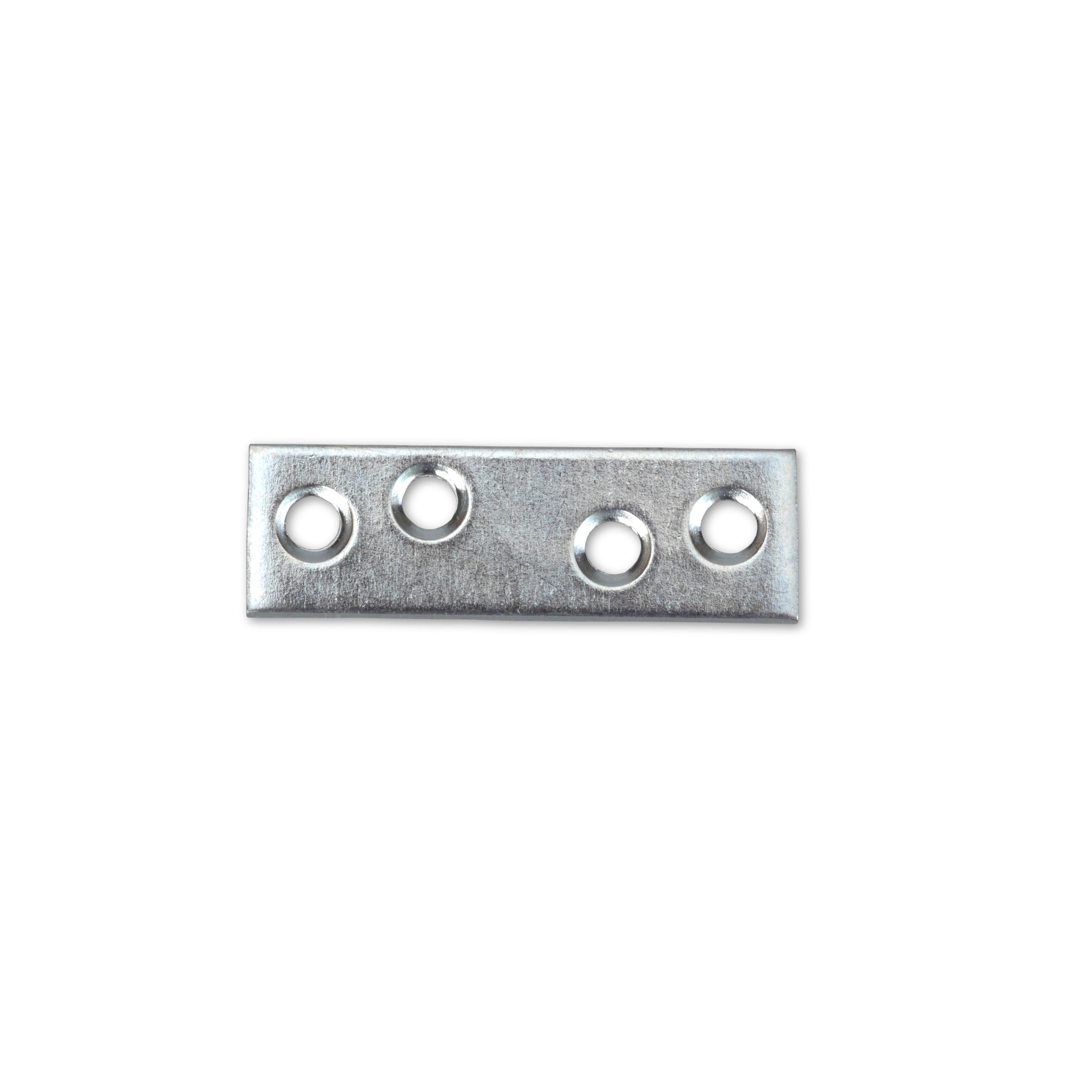 Verbindungsblech mit Schrauben, Stahl verzinkt, 15 × 2 mm: Produktansicht