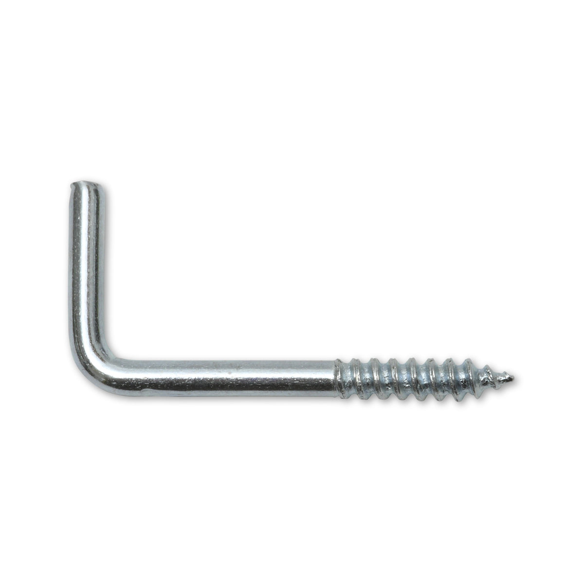Vitragenhäkchen zum Eindrehen, Stahl verzinkt, 2,1 × 25 mm: Produktansicht